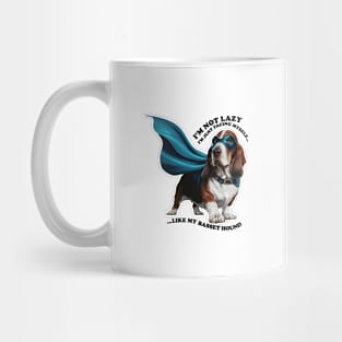 Super Hero Basset Hound - I am Just Pacing Myself Mug